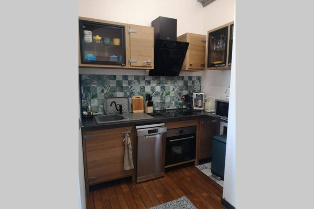 Appartement, Les Templiers, Rdc Vue Mer Proche Centre Ville ウルガット エクステリア 写真